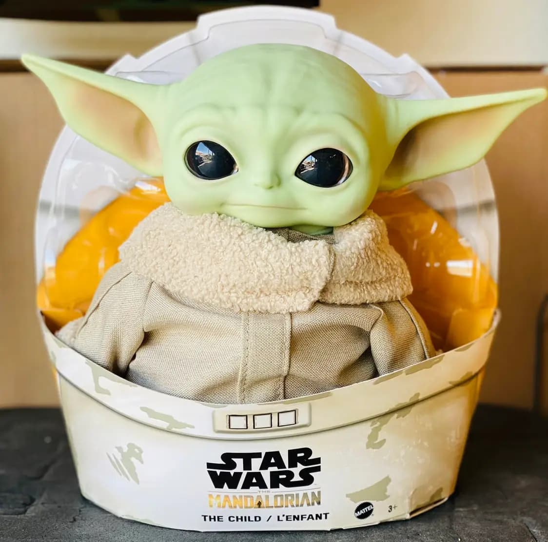 فیگور بی بی یودا اورجینال Mattel Star Wars