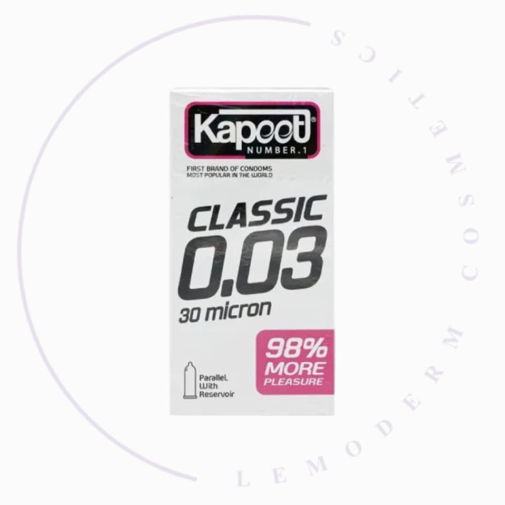 کاندوم کاپوت مدل Classic 0.03