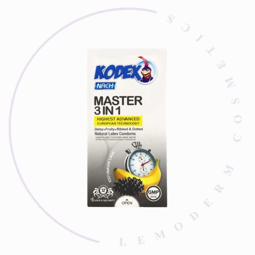 کاندوم کدکس مدل مستر master 3 in 1