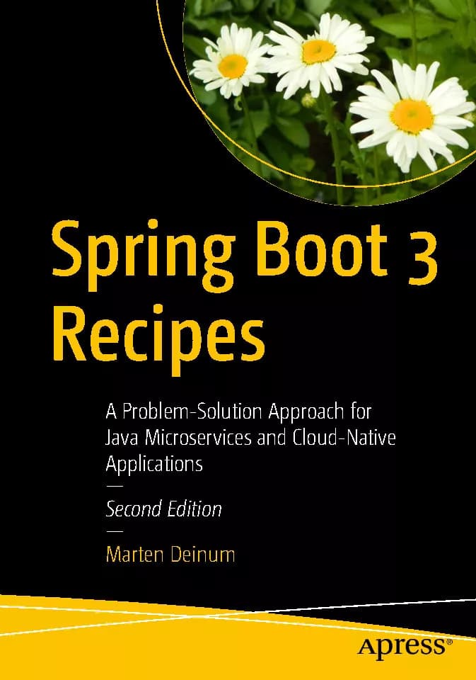 کتاب Spring Boot 3 Recipes