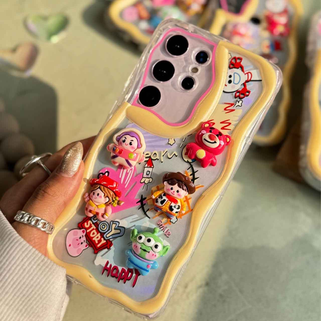 قاب Toy Story عروسک برجسته برای گوشی های سامسونگ — تصویر ۳