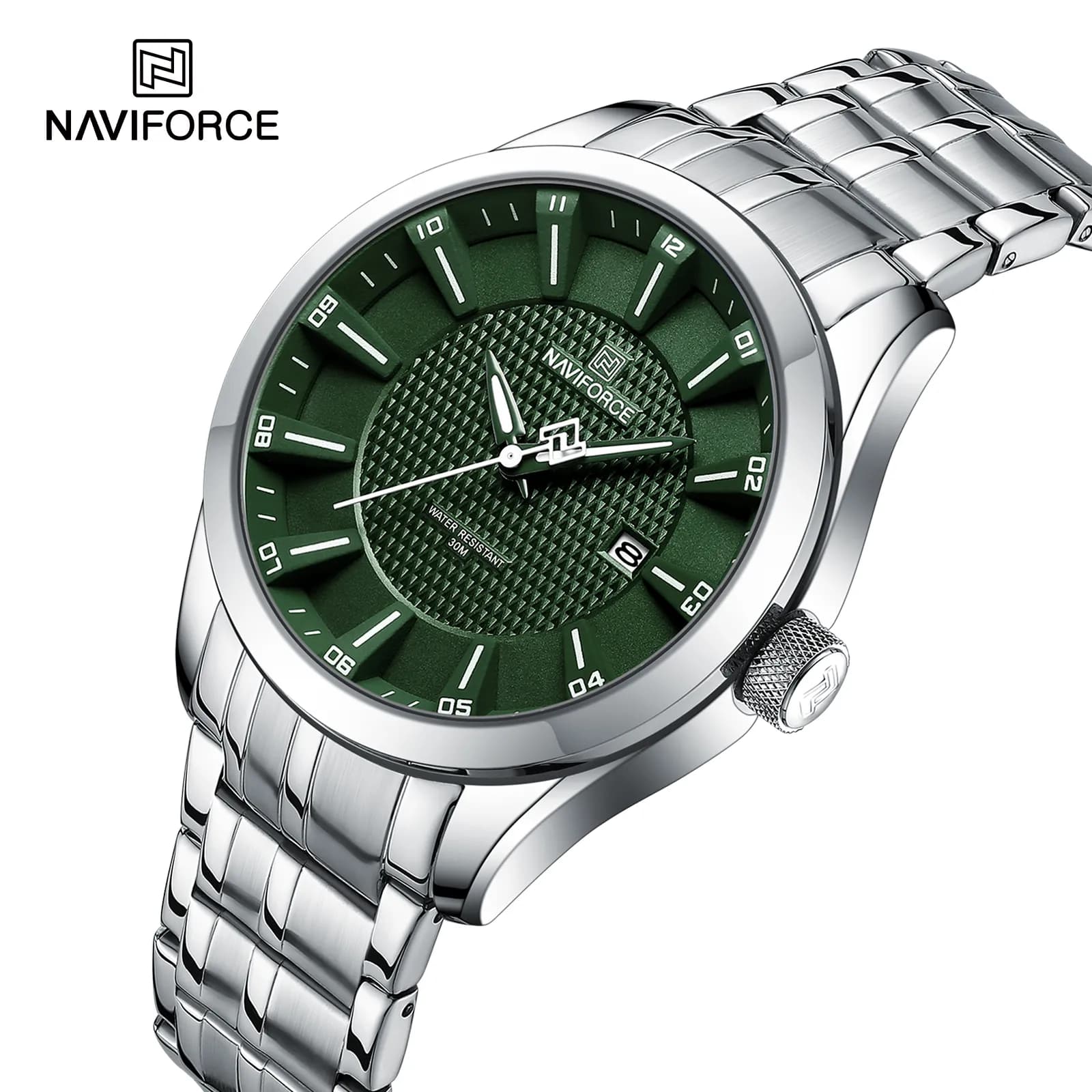 ساعت مچی عقربه ای مردانه نیوی فورس مدل nf8032 naviforce رنگ بندی موجود — تصویر ۲