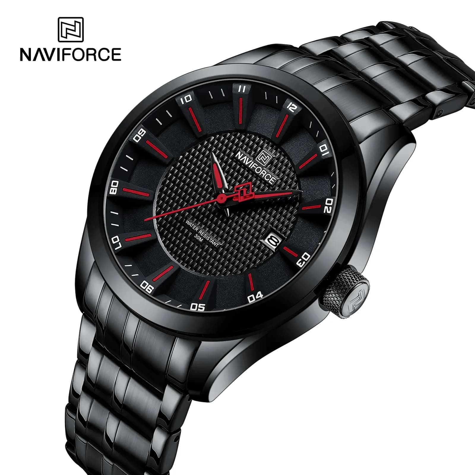 ساعت مچی عقربه ای مردانه نیوی فورس مدل nf8032 naviforce رنگ بندی موجود — تصویر ۵