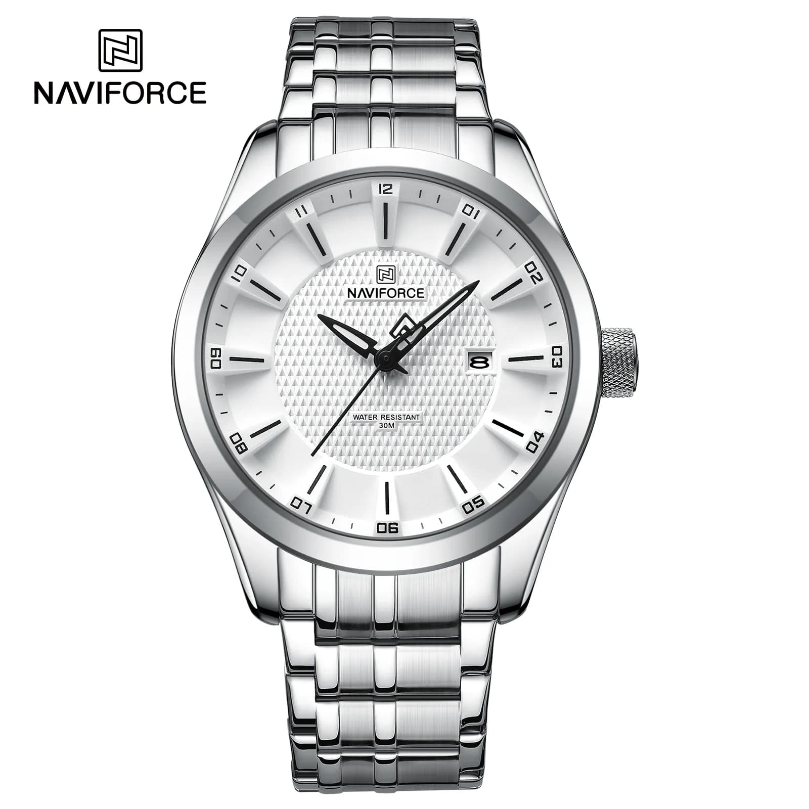 ساعت مچی عقربه ای مردانه نیوی فورس مدل nf8032 naviforce رنگ بندی موجود — تصویر ۷