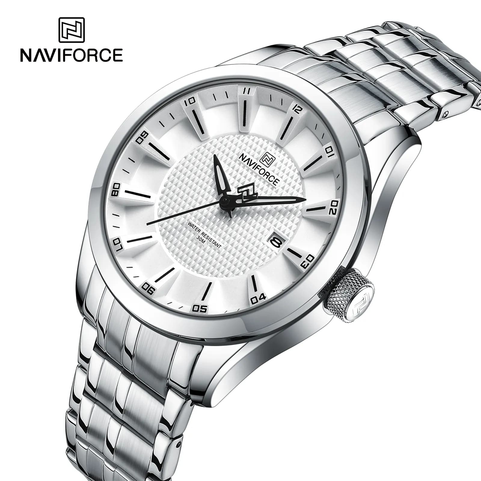 ساعت مچی عقربه ای مردانه نیوی فورس مدل nf8032 naviforce رنگ بندی موجود — تصویر ۸