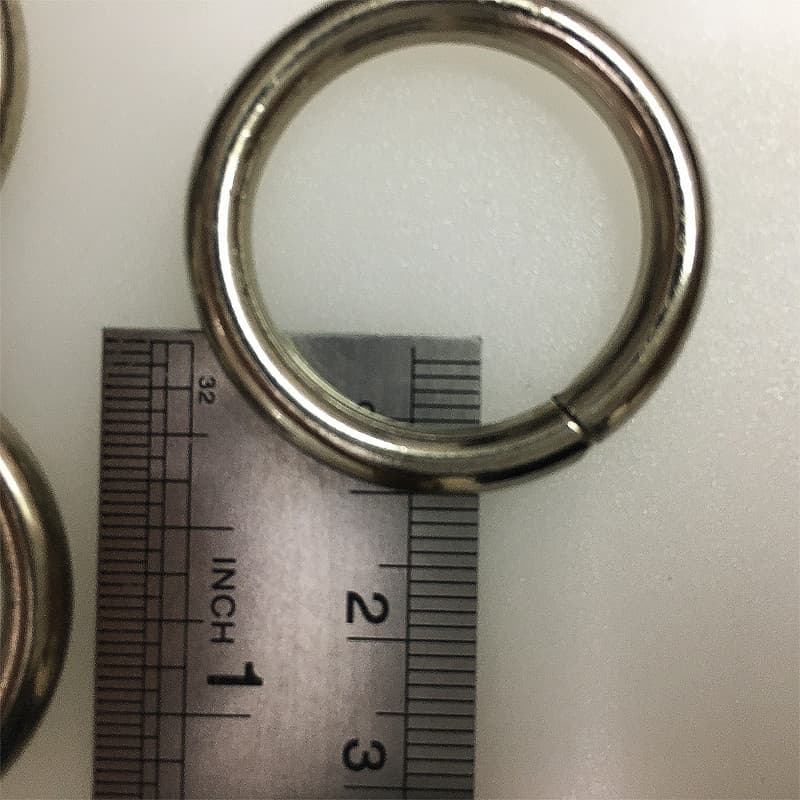 یراق کیف دوزی مدل گرد کد Steel-2.5Cm بسته 4 عددی — تصویر ۳