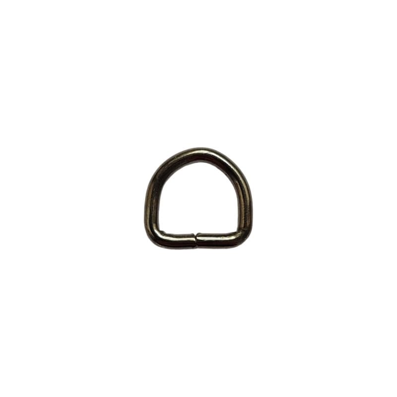 یراق کیف مدل نیم حلقه 2CM-BLK بسته 6 عددی