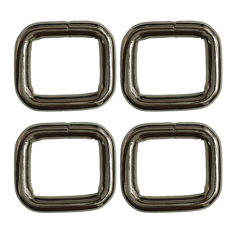 یراق کیف مدل چهارگوش کد 4Stl2Cm بسته 4 عددی