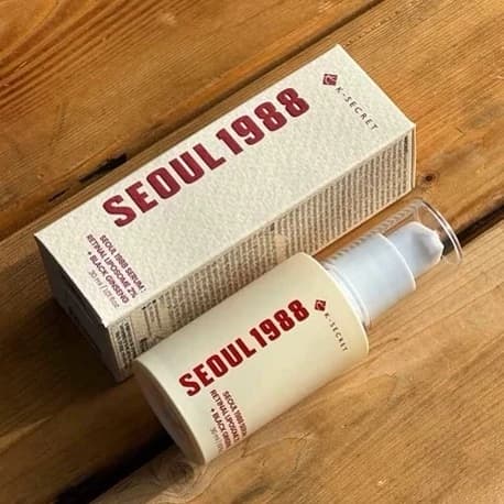 سرم رتینال 2% و جینسینگ سیاه Seoul 1988 کی سکرت | سرم ضدچروک کره‌ای — تصویر ۳