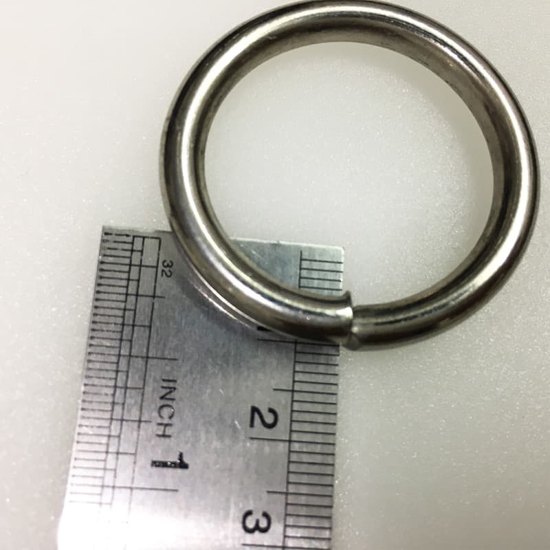 یراق کیف دوزی مدل گرد کد Steel-3Cm بسته 4 عددی — تصویر ۲