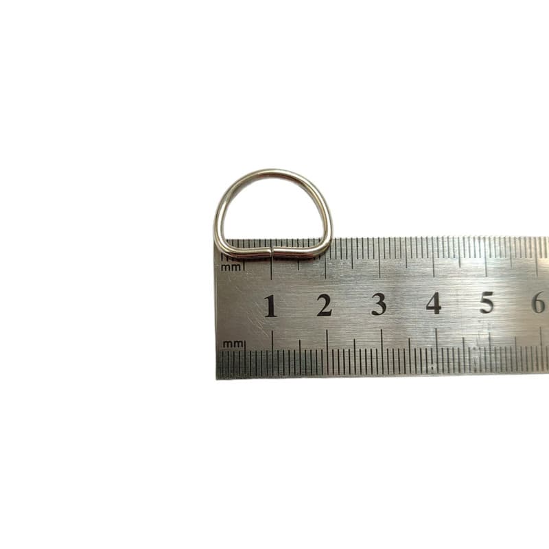 یراق کیف مدل نیم حلقه 2CM-Steel بسته 10 عددی — تصویر ۳
