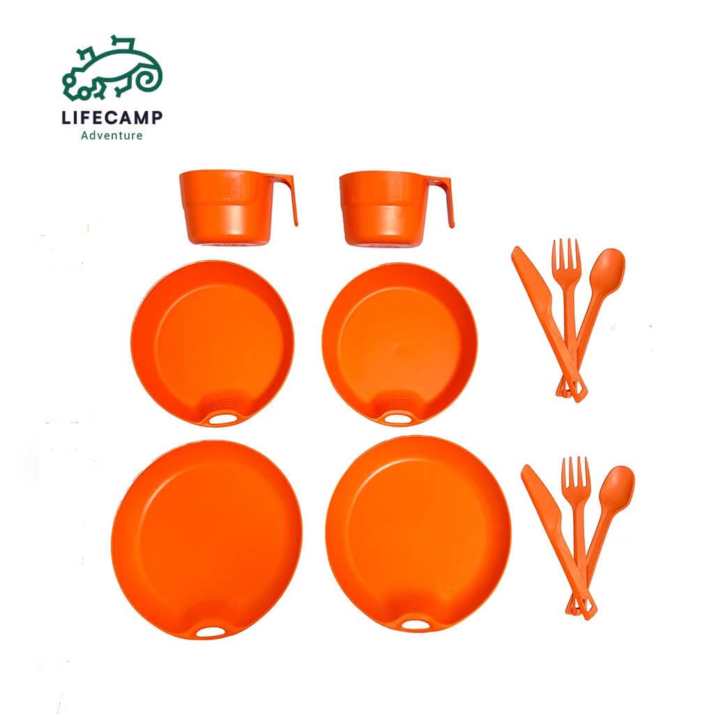 ست ظروف دونفره 12 تکه LIFE CAMP