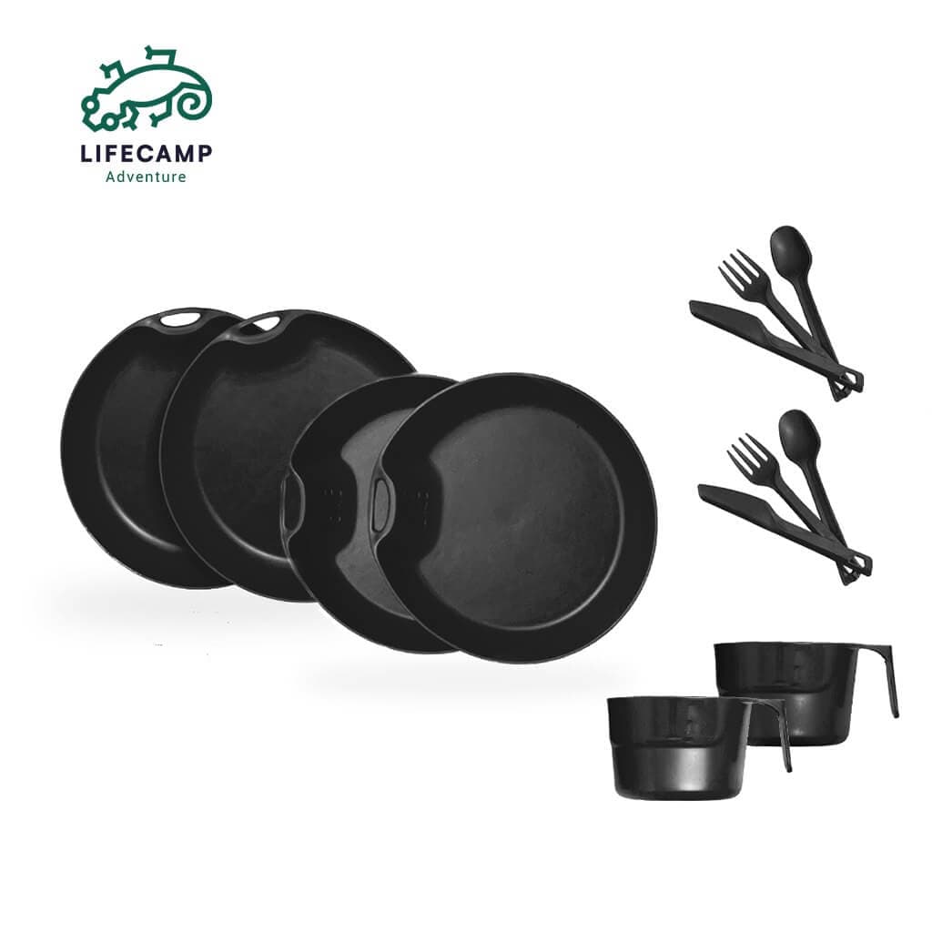 ست ظروف دونفره 12 تکه LIFE CAMP — تصویر ۴