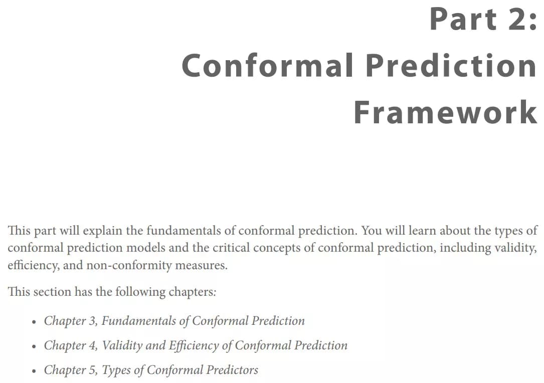 کتاب Practical Guide to Applied Conformal Prediction in Python — تصویر ۳