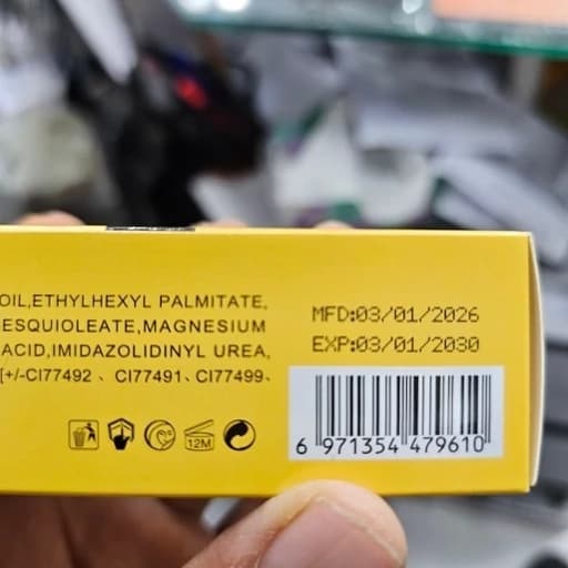 کرم بی بی(BB) گلد آنجل اورجینال حجم 60 میل ماندگاری 24 ساعته و ضد آب بافت سبک حاوی SPF25 مخصوص انواع پوست — تصویر ۵