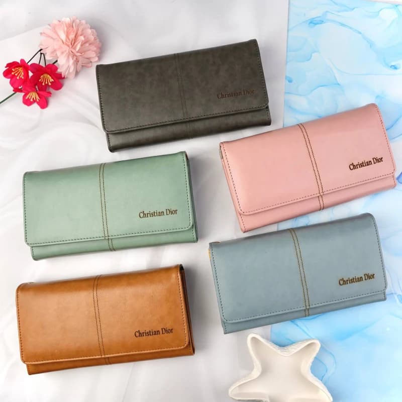 کیف پول زنانه dior بند دار 24-173