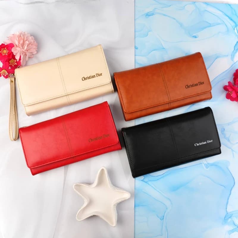 کیف پول زنانه dior بند دار 24-173 — تصویر ۲