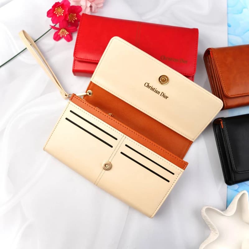 کیف پول زنانه dior بند دار 24-173 — تصویر ۳