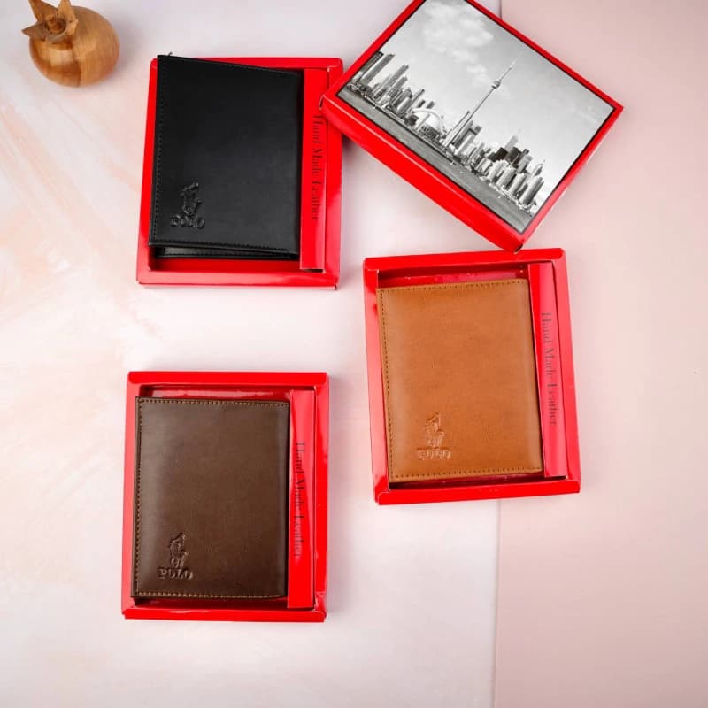 کیف پول کتابی دو برگ مردانه 58-21