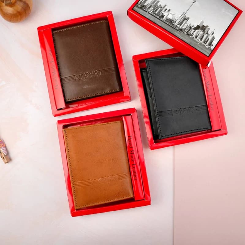 کیف پول کتابی دو برگ مردانه 57-21