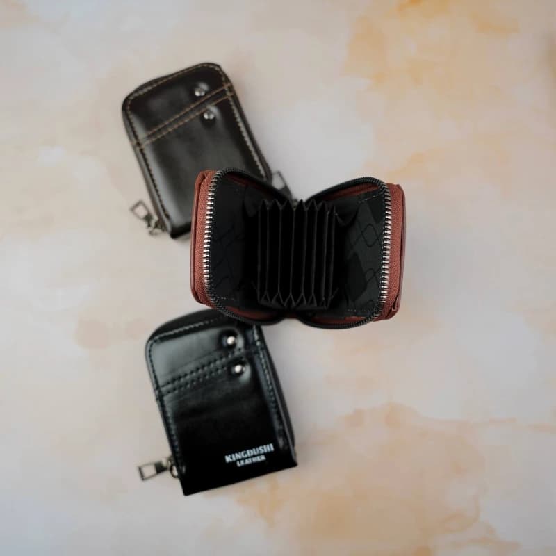 جاکارتی دورزیپ ایستاده پرچی چروک 370-204 — تصویر ۲