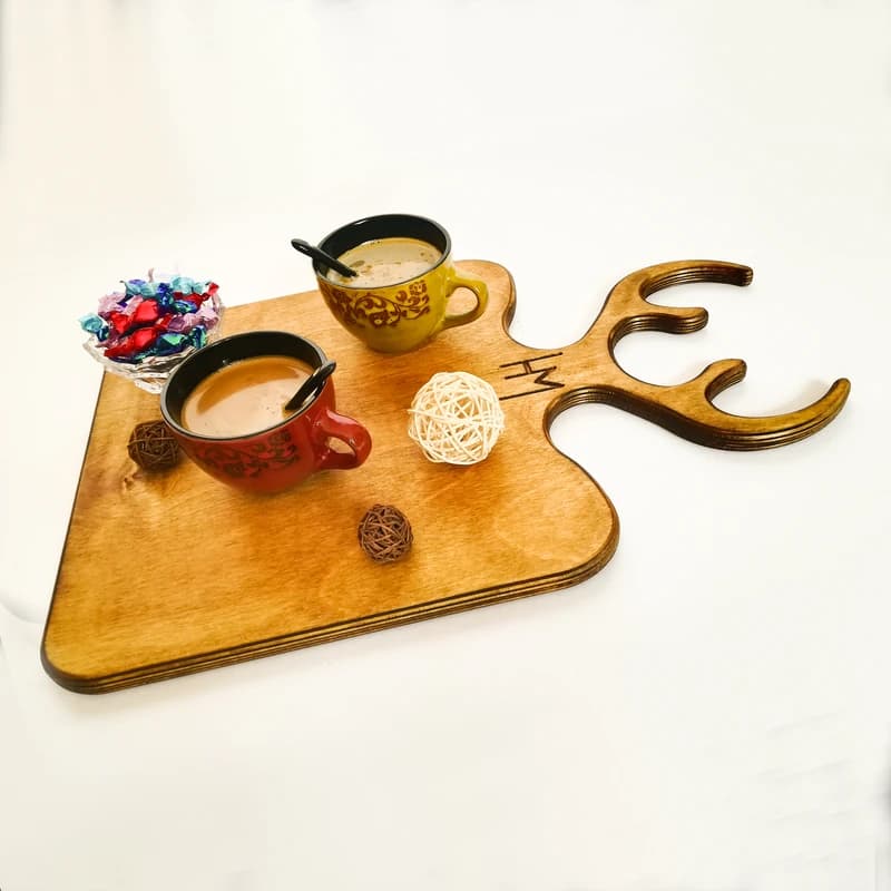 تخته سرو اچ ام مدل شاخ گوزن کد B029 — تصویر ۳