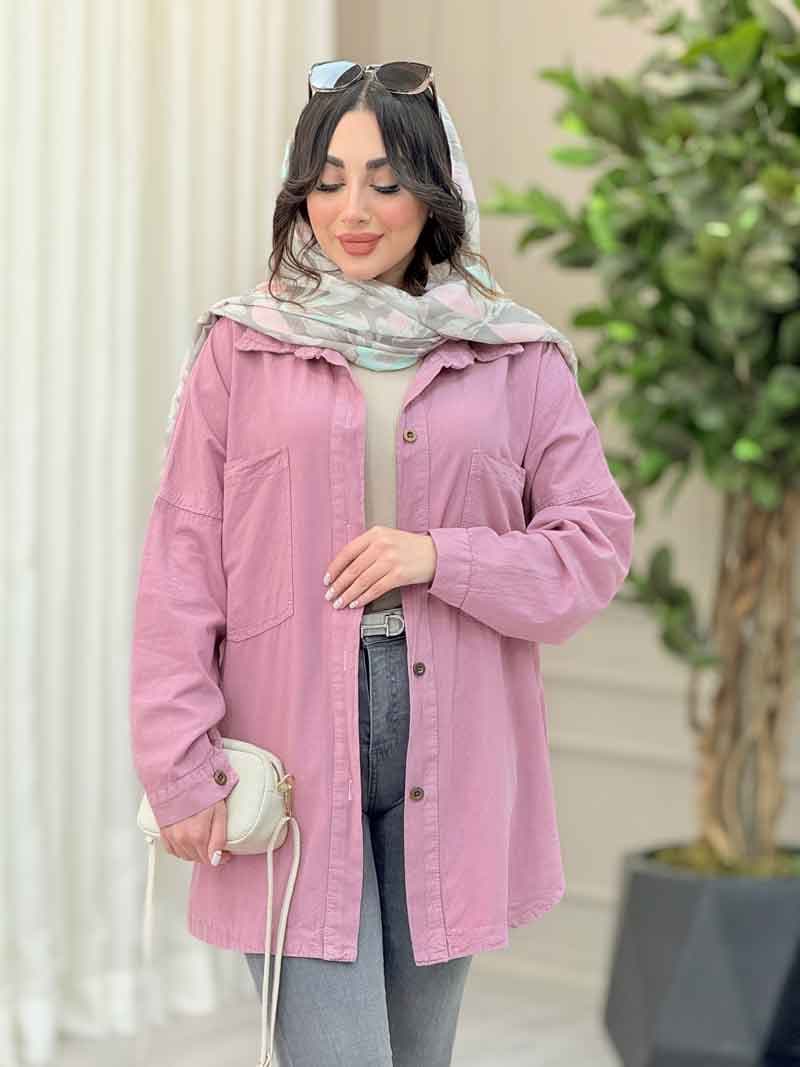 شومیز دو جیب بارانا کد 6513