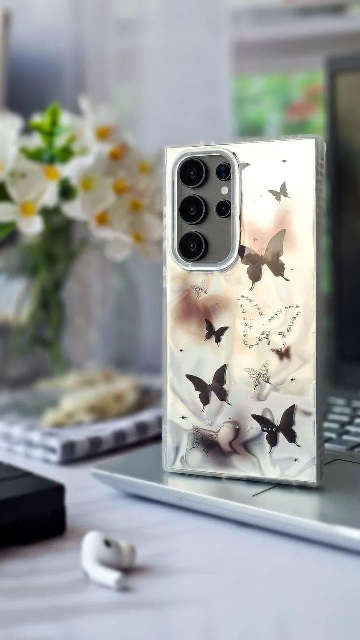 قاب طرح پروانه ابروباد گوشی سامسونگ A15 — تصویر ۲