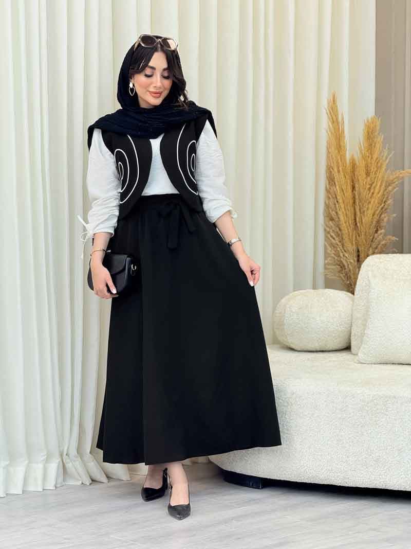 ست سه تکه طرح دار کد 6503 — تصویر ۳