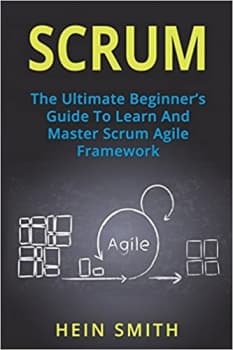 جلد معمولی سیاه و سفید_کتاب Scrum: The Ultimate Beginner’s Guide To Learn And Master Scrum Agile Framework