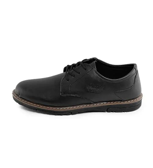 کفش رسمی مردانه Clarks چرم مصنوعی بندی مشکی مدل 44439