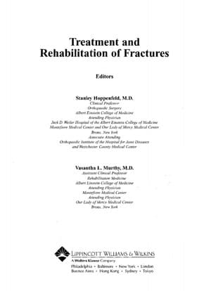دانلود کتاب Treatment and Rehabilitation of Fractures-Stanley Hoppenfeld — تصویر ۲