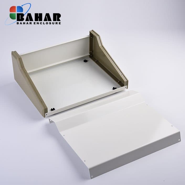 BDA 40003-A1 W350 جعبه فلزی شیبدار پانل پلاستیکی — تصویر ۳