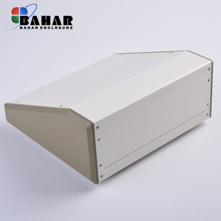 BDA 40001-A1 W200 جعبه فلزی شیبدار پانل پلاستیکی — تصویر ۲
