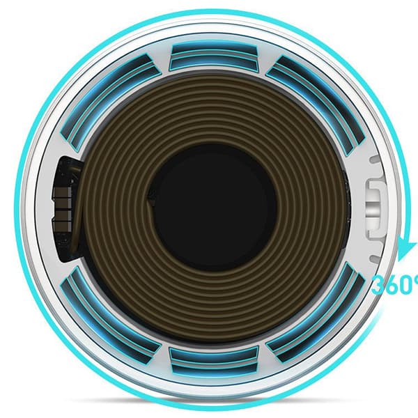 شارژر بی سیم باسئوس مدل Simple Mini Magnetic Wireless Charger WX01-JKF — تصویر ۵