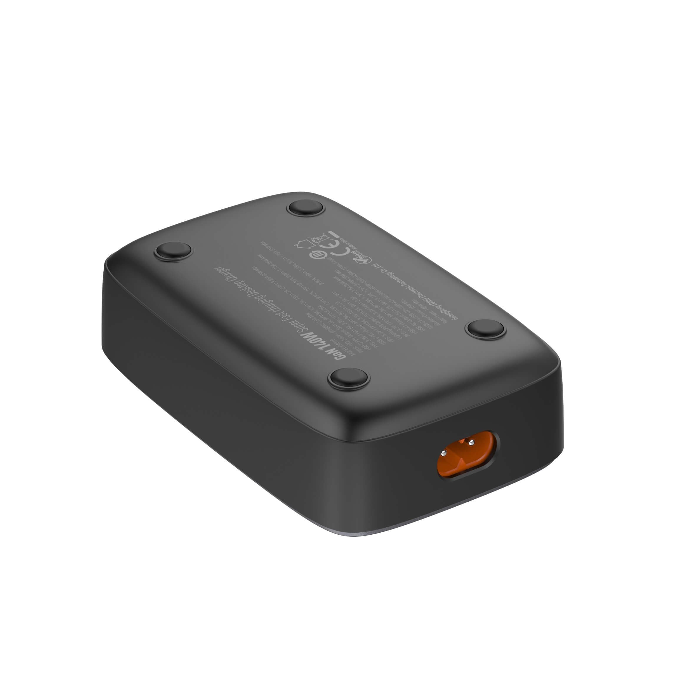 شارژر رومیزی الدینیو مدل GAN-6IN1-Q4010-140W — تصویر ۳