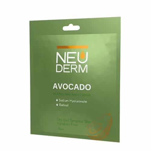 ماسک صورت ورقه ای آووکادو نئودرم مدل Avocado