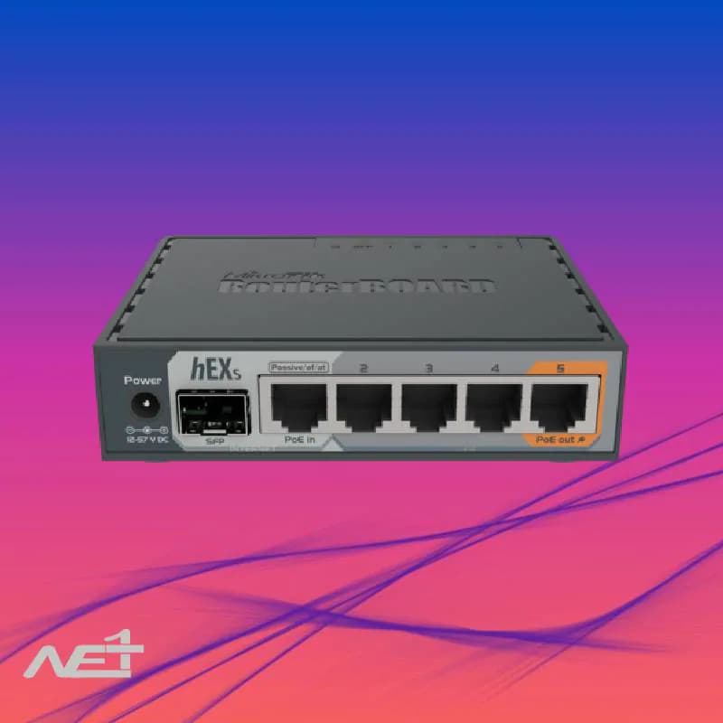 روتر میکروتیک مدل Mikrotik hEX S — تصویر ۶