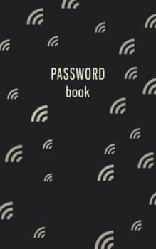جلد معمولی رنگی_کتابPassword Book: Internet Address, Login and Password Book with Alphabetical Tabs, Journal Organizer Notebook for Password Organization and Storing Website Logins – Geometric P