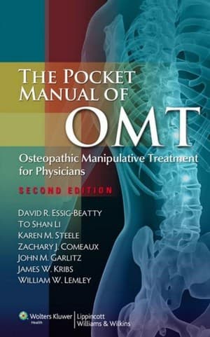 دانلود کتاب The Pocket Manual of OMT Osteopathic Manipulative Treatment for