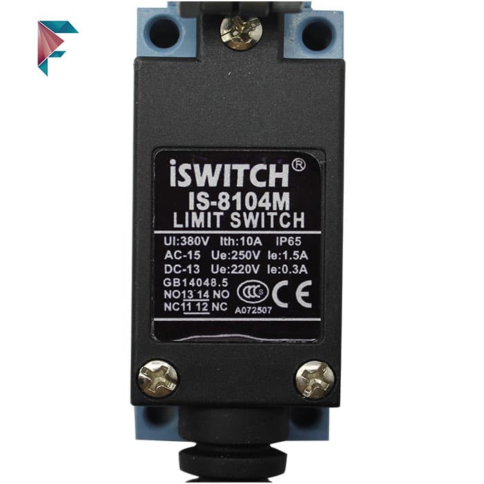 لیمیت سوییچ 8104M | بازویی | مرغوب | IP65 — تصویر ۲