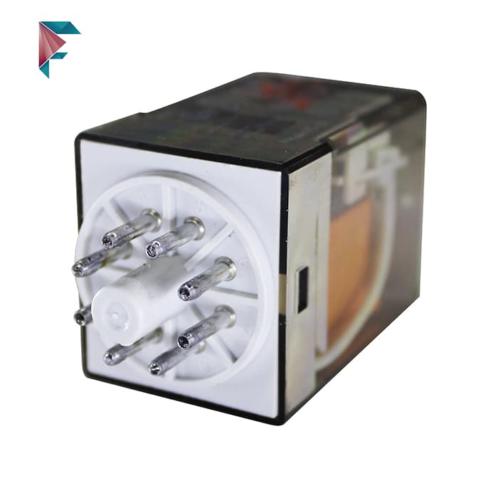 رله طرح فیندر 8 پایه | 220 ولت | 10 آمپر | شیشه ای | 60.12.8.220.0040 — تصویر ۳