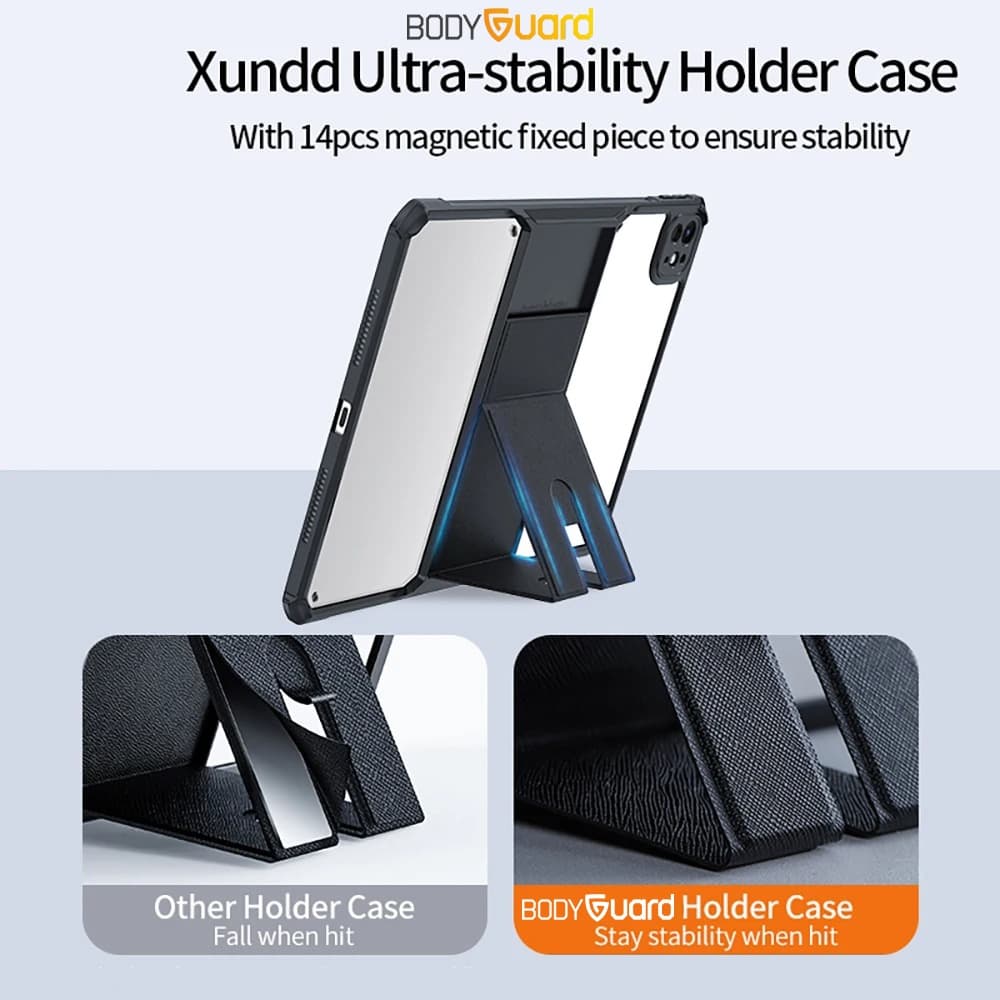 کاور بادیگارد مدل Kickstand مناسب برای تبلت اپل iPad Pro 11 inch 2024 M4 / iPad Pro 11 inch 2025 M5 — تصویر ۵