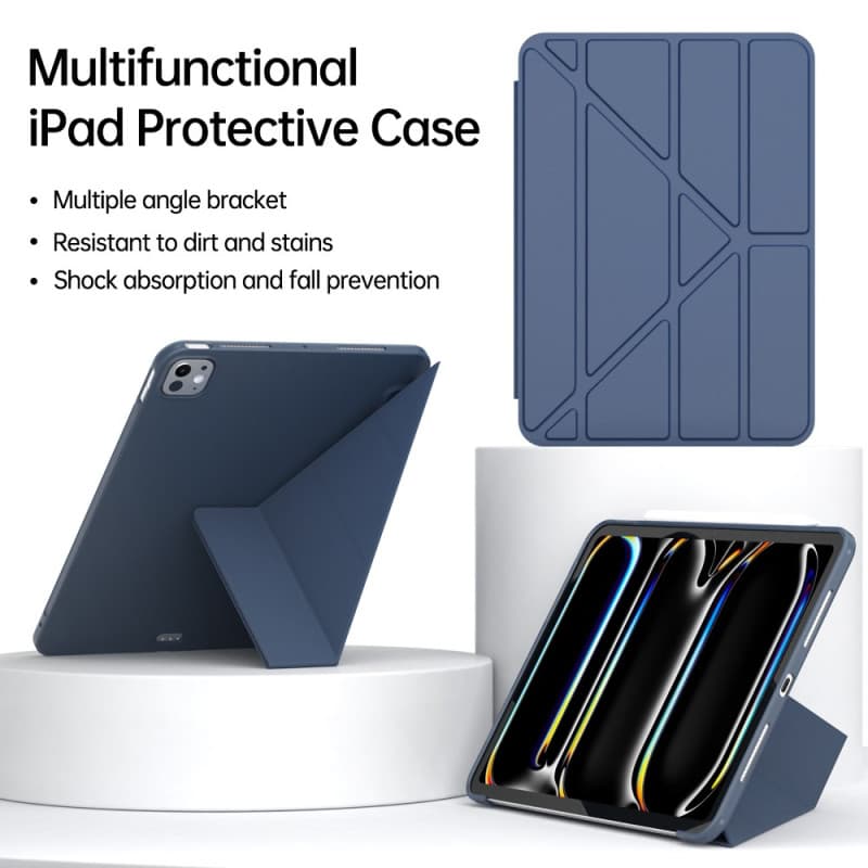 کیف کلاسوری مدل اسمارت مگنتی مناسب برای تبلت اپل iPad Pro 2024-11 Inch — تصویر ۵