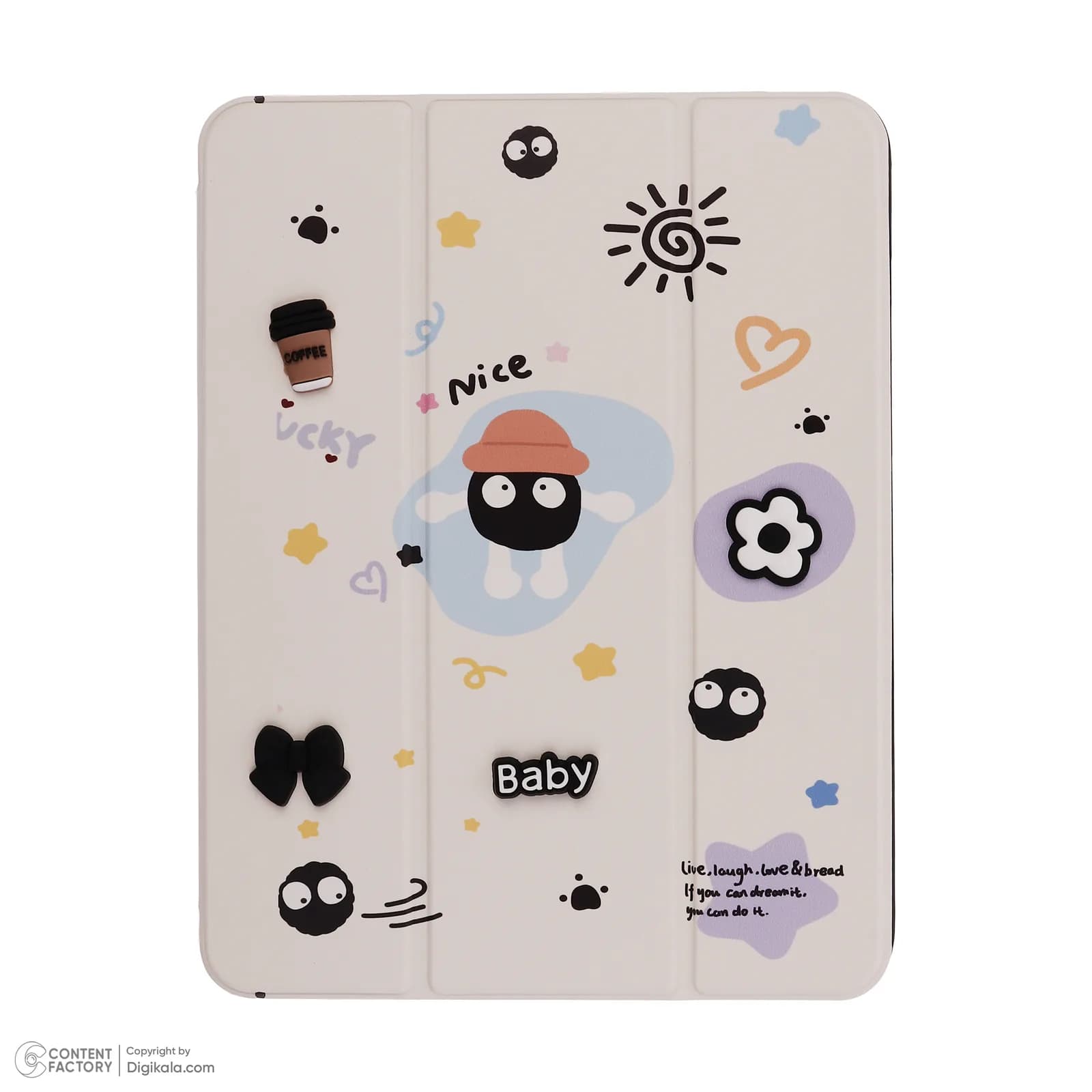 کیف کلاسوری دی کیس مدل Baby مناسب برای تبلت اپل iPad 2022 10th Generation-10.9 inch /iPad 11 2025-11 Inch
