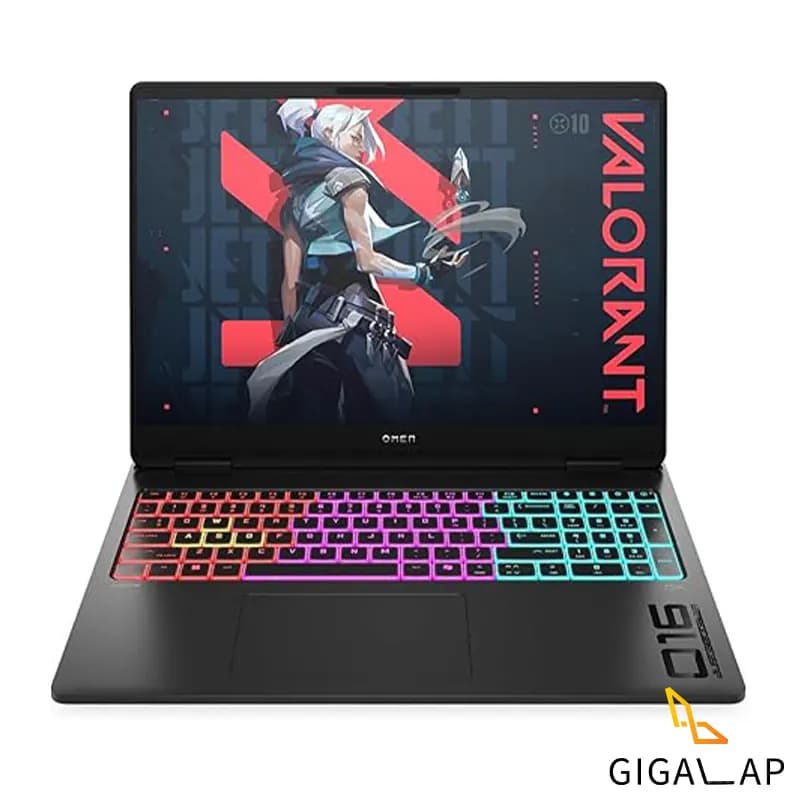 لپ تاپ گیمینگ HP OMEN MAX 16 مدل RYZEN 9 Ai9HX 375W 32GB 1TB SSD 16GB RTX 5080 16 INCH 2K 240HZ
