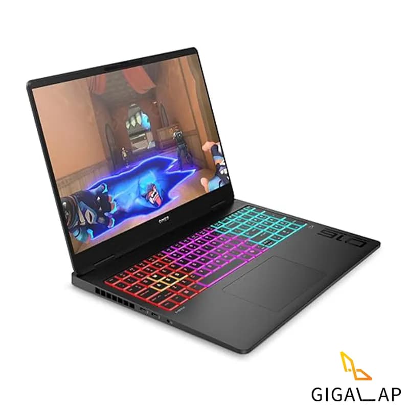 لپ تاپ گیمینگ HP OMEN MAX 16 مدل RYZEN 9 Ai9HX 375W 32GB 1TB SSD 16GB RTX 5080 16 INCH 2K 240HZ — تصویر ۳