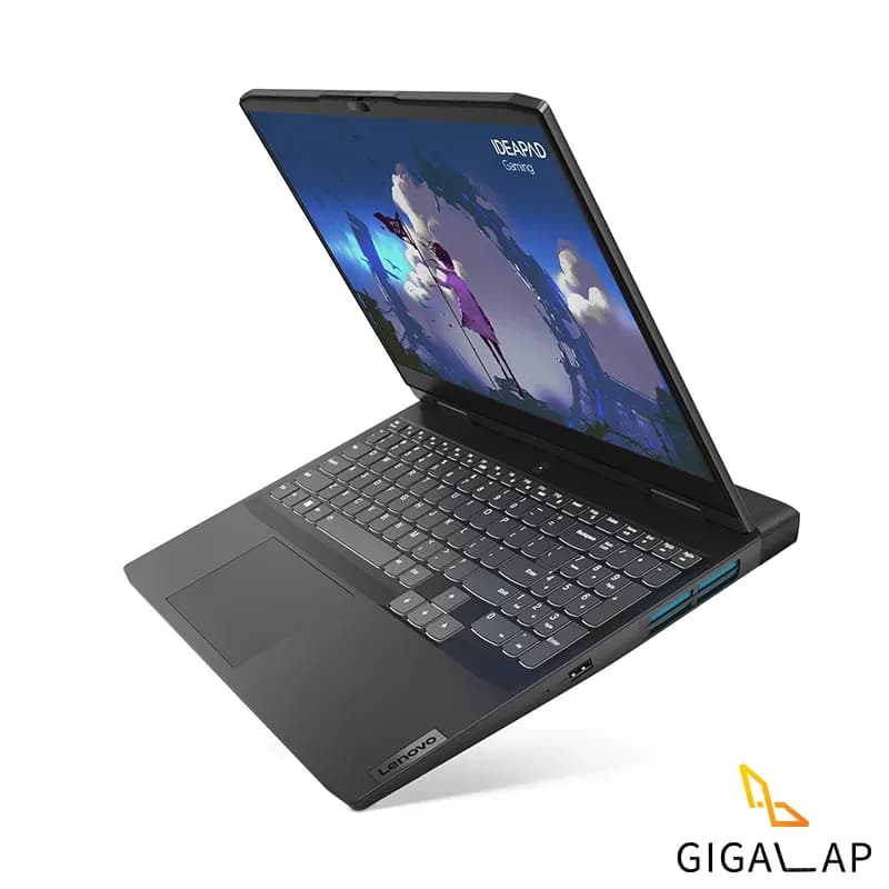 لپ تاپ استوک لنوو Ideapad Gaming 15 مدل core i5 12450H 16GB 512GB SSD 4GB RTX 3050 15.6 FHD IPS 120Hz — تصویر ۴