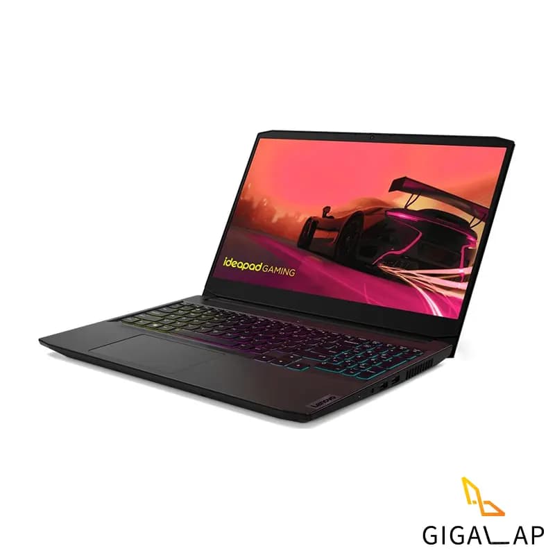 لپ تاپ Lenovo Ideapad Gaming 15 مدل Ryzen 5 6600H 16GB 512GB SSD 4GB RTX 3050 15,6 INCH FHD IPS 165Hz — تصویر ۳