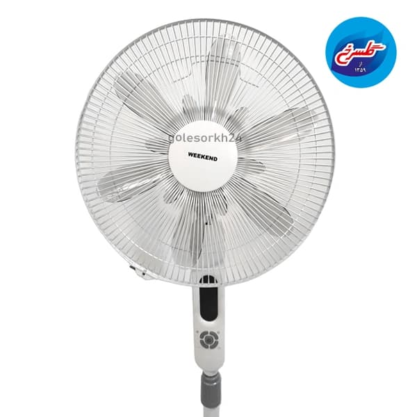 پنکه پایه بلند ویکند سفید مدل WKF-55D — تصویر ۶